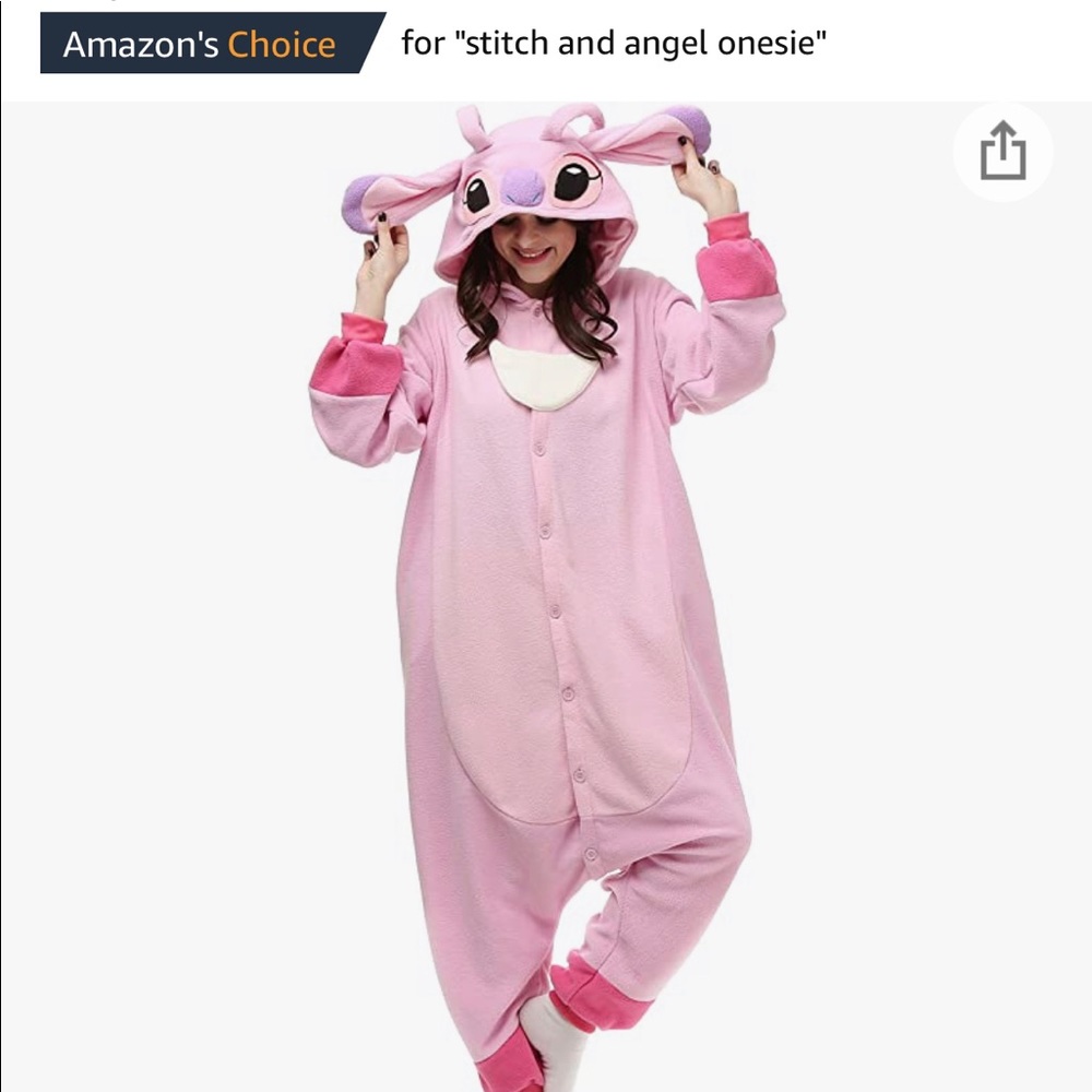 LILO And stitch Angel Onesie
